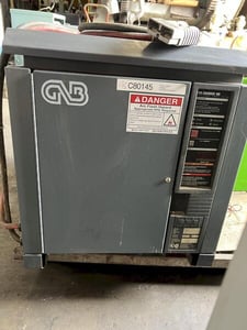 GNB #FER100 12-600-s1, ind. forklift battery char, 24 Volts