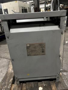 45 KVA 480 Delta Primary, 208Y/120 Secondary, Cutler-Hammer Westinghouse, dry-type distribution transformer
