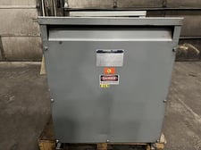 75 KVA 480 Primary, 240 Secondary, Sorgel, 3-phase insulated transformer, class AA