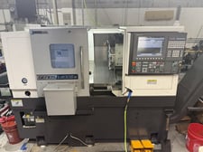 Okuma #Genos-L400II-E, CNC Lathe, 2-Axis, 20.4" Swing, 15.35" Turning diameter, 10" Chuck, 3.1" Bar, 20 HP