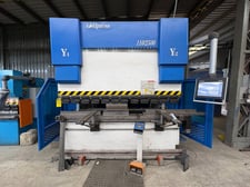 110 Ton, ADH #110T/2500, press brake, Delem DA-50T, front support arms, 2022