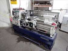 18" x 40" Ecoca #SJ-1840G, Engine Lathe, 3-jaw chuck, tailstock, thru spindle, tool post, 2004