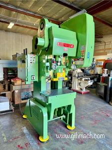 45 Ton, Bliss #C-45, Punch Press, air cooled, 3" stroke, 3" adj., 12-1/4" Shut Height, 100 SPM