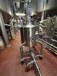 50 gallon Feldmeier, Stainless Steel Jacketed Vertical Pressure Tank, 75 psi @ 200°F, 2021