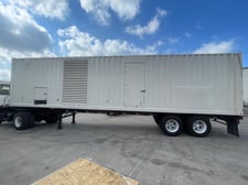 1250 KW Caterpillar #3512TA, Mounted in 2022 Fully Customized 40' ISO Sound Attenuated Container
