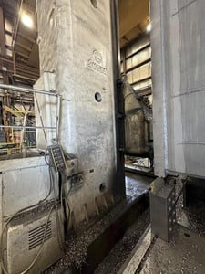 6" Skoda #W160-HC, floor type horizontal boring mill, 1989