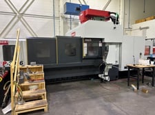 AWEA #SP-3016, CNC double column vertical machining center, 120" X Travel, 63" Y Travel, 30" Z, 2024