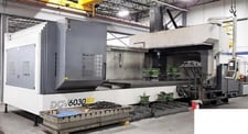 YCM #DCV-6030-BF, CNC vertical bridge machining center, 2013