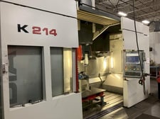 Fidia #K214, 5" axis CNC vertical machining center, 2016