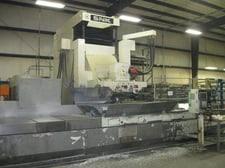SNK #FSP-120, 5-axis CNC vertical profiler, 120" X, 50" Y, 24" Z, 30 HP, 4000 RPM, #50 taper