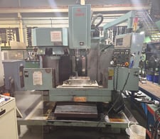 Eumach #MC1050PB, CNC vertical machining center, 41.5" X, 24.2" Y, 30.1" Z, BT50, 4000 RPM, 24 automatic tool