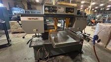 Way Train #W1318SSAV, semi-automatic horizontal band saw, 2020