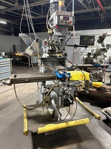 Acer #E-Mill-5VK, vertical knee mill, 10" x 50" table, 5 HP