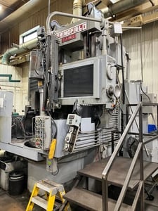 Springfield #2-1/2-ATR, rail-type vertical universal grinder, 36" table, 1980