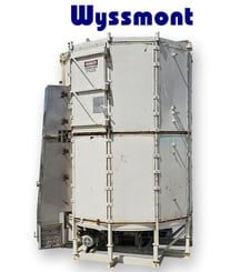 Image for Wyssmont #N-28, turbo-dryer, 304 Stainless Steel contact material, 28 dryer trays, counter clock wise rotation