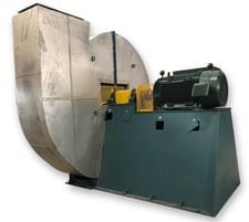 52000 cfm @ 50 S.P., Twin City Industrial Fan #BCN-SW size 730 blower, 350 HP, 1785 RPM, unused