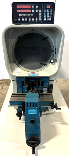 14" Deltronic Optical Comparator #DH14-MPC, Surface Illumination, digital read out