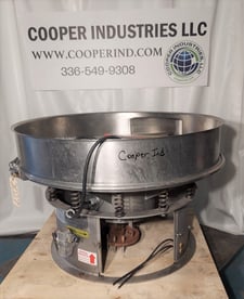 48" Midwestern #MR48, screener with drive & weight assembly, 2.5 HP, 230-460 V.