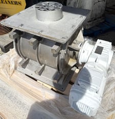 16" x 16" Schench #MD139, rotary air lock valve / feeder, SEW-Eurodrive 1.5 HP, 230/460 V., 60 Hz, 1762 RPM