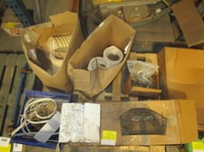 Rotex, pallet of miscellaneous spare parts