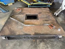 60000 lb. Mettler #MG4500, floor scale, 72" x72" platform