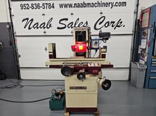 6" x 12" Chevalier #Super-612, Hand Feed Surface Grinder, 8" x 1/2" x 1-1/4" wheel, 2 HP, 3450 RPM, Futaba