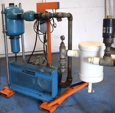 95 CFM @ 32" Hg., De Laval #VP78, Liquid Ring Vacuum Pump, 10 HP, 1270 RPM