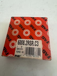 FAG Deep Groove Ball Bearing 6008.2RSR.C3 40 x 68 x 15 mm