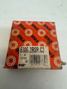 FAG Deep Groove Ball Bearing 6306.2RSR.C3 30 x 72 x 19 mm