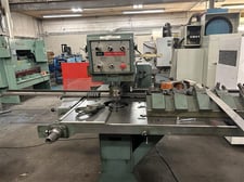 15 Ton, Whitney #615, duplicating punch, 36" throat, 120 SPM, 1/4"-2" adj., 3/4" diameter x 1/4" thick punch