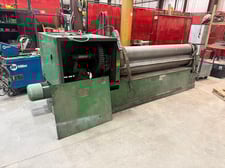 10' x 3/8" J M Montgomery #9637, Plate Roll, 15-7.5 HP