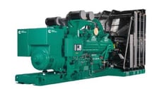 2500 kW Cummins #DQKAN, diesel generator set, #QSK60-G19 NR2 engine, 3640 HP at 1800 RPM, EPA Tier 2, PMG