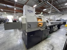 Citizen #L20VII, swiss CNC lathe, CAV bar feeder, Cool Blaster CB510, 2001