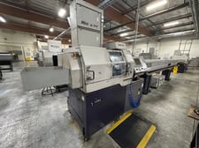 Citizen #L20VII, swiss CNC lathe, CAV bar feeder, Cool Blaster CB510, 1999