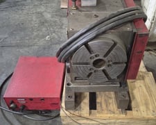 12.2" Haas #HRT310-SP, 4-Axis CNC Rotary Table Indexer, T-slotted face, 17-pin connector, Haas Servo control