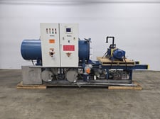 15.5" width x 60" L Dynisco/Nordson BKG #JC-1760, Pyrolysis Cleaning Oven, 800-900&deg;F, 25" Hg Vacuum, 7.5 HP