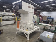 18" x 37" Cumberland #37B, Granulator, 100 HP, 3 Knife High Shear Rotor, 2 Bed Knives, 1/4" Screen, 16"