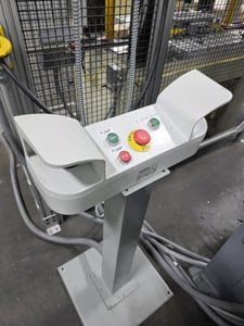 200 Ton, Greenerd, hydraulic press, 32" x 36" Bed, 4 Post, Updated Guarding, Updated Operator Station