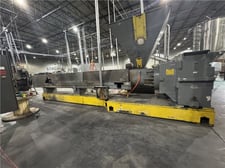 8" Egan/Beringer, Pelletizing Line, 36:1 L/D, 300 HP, Water Ring Pelletizer, Gala 3016 ECLN Spin Dryer, Witte