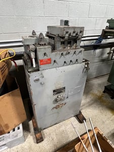 8" x .041" Littell #308-6, Powered Straightener, 120-720 IPM, 1978