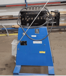 8" x .09" PA Industries #HSS-89D, Powered Straightener, Loop Arm