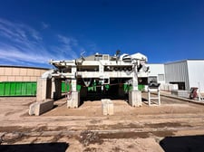 Press Technologies #120-WT, twin wire belt press