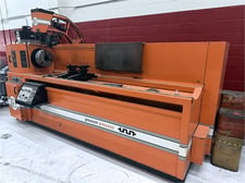 Gleason #M-2, crankshaft welder / welding lathe, 22" swing, 8" chuck, 48" carriage travel, 230 V., 3-phase