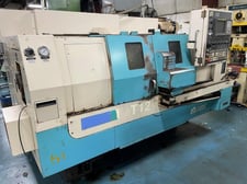 Muratec #MT-12, 4-Axis CNC Lathe, 7.87" X, 25.6" Z, 9" swing, 8.27" turning diameter, 6" chuck, 1.7" bar, 15
