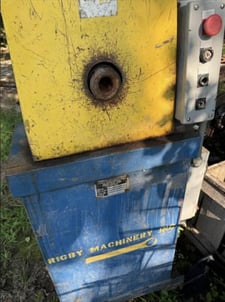 Rigby #4H, Cable Stripper, 1.5"-6" cables, 200 FPM, 3 HP, 2001