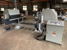 Cam-Wood #SET-64TS-Shut Height, Double End Tenoner, 4-head, 72" working width, 4" max. opening, 3 HP scoring