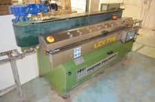 Image for Marmo Meccanica #LCV-711M, Multi-Head Flat Edge Line Polisher, 7 heads, 0.4"-2.36" thickness, 6" abrasive size, 80-100 linear feet/hour, 240 Volt, 3PH, 2005