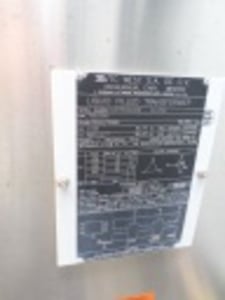 750 KVA 4160 Primary, 480Y/277 Secondary, Virginia Transformer, oil, outdoor, #LT4762