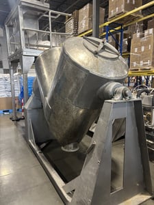 (4) V-Blenders for sale 1 cuft up to 50 cuft