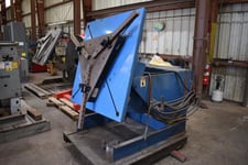 6000 lb. Pandjiris #60-12AB, welding positioner, Gripper B-60 chuck, hand pendant controller